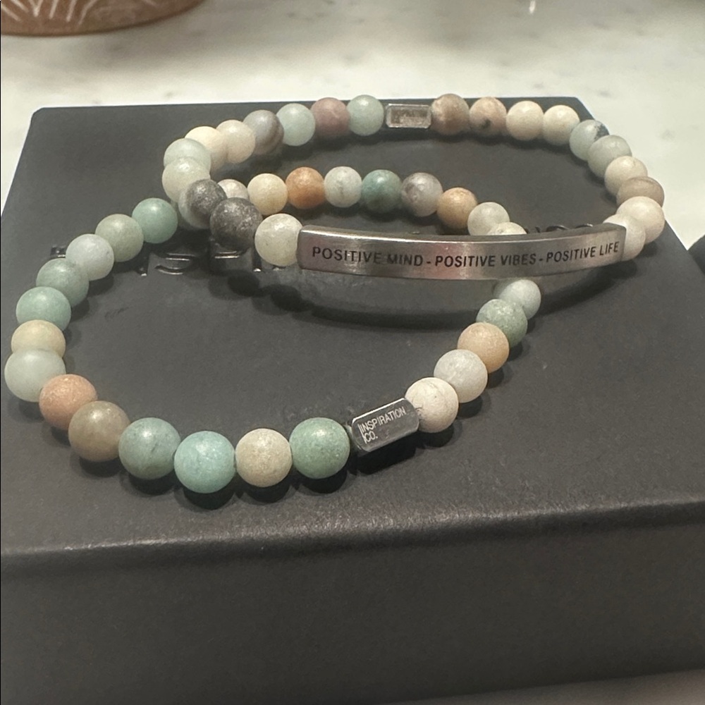 The Inspiration Co. Inspirational Beaded Bracelet Set